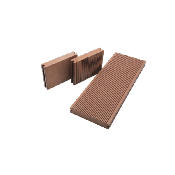 Solid WPC Decking with groove