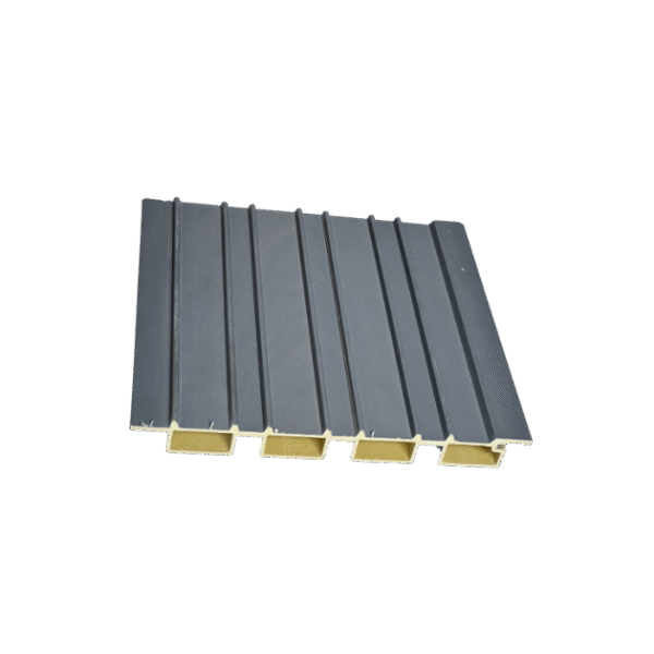 panel (3) PVC Co-extruded Slatted Cladding