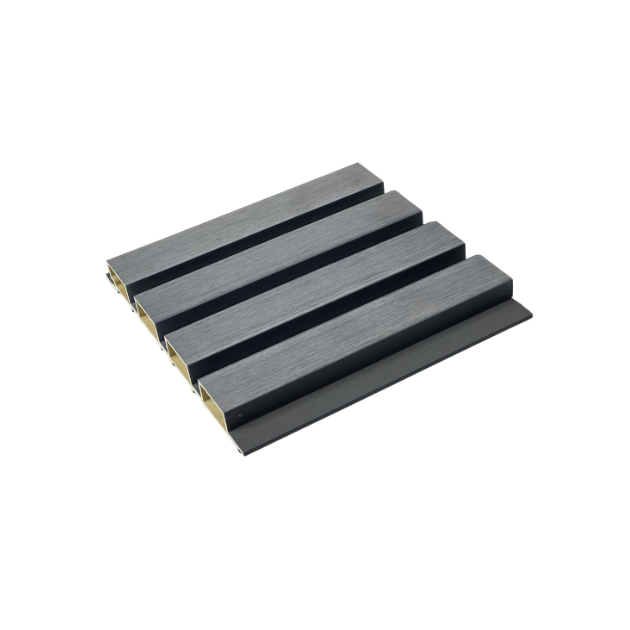 PVC Co-extruded Slatted Cladding - Eco-wood